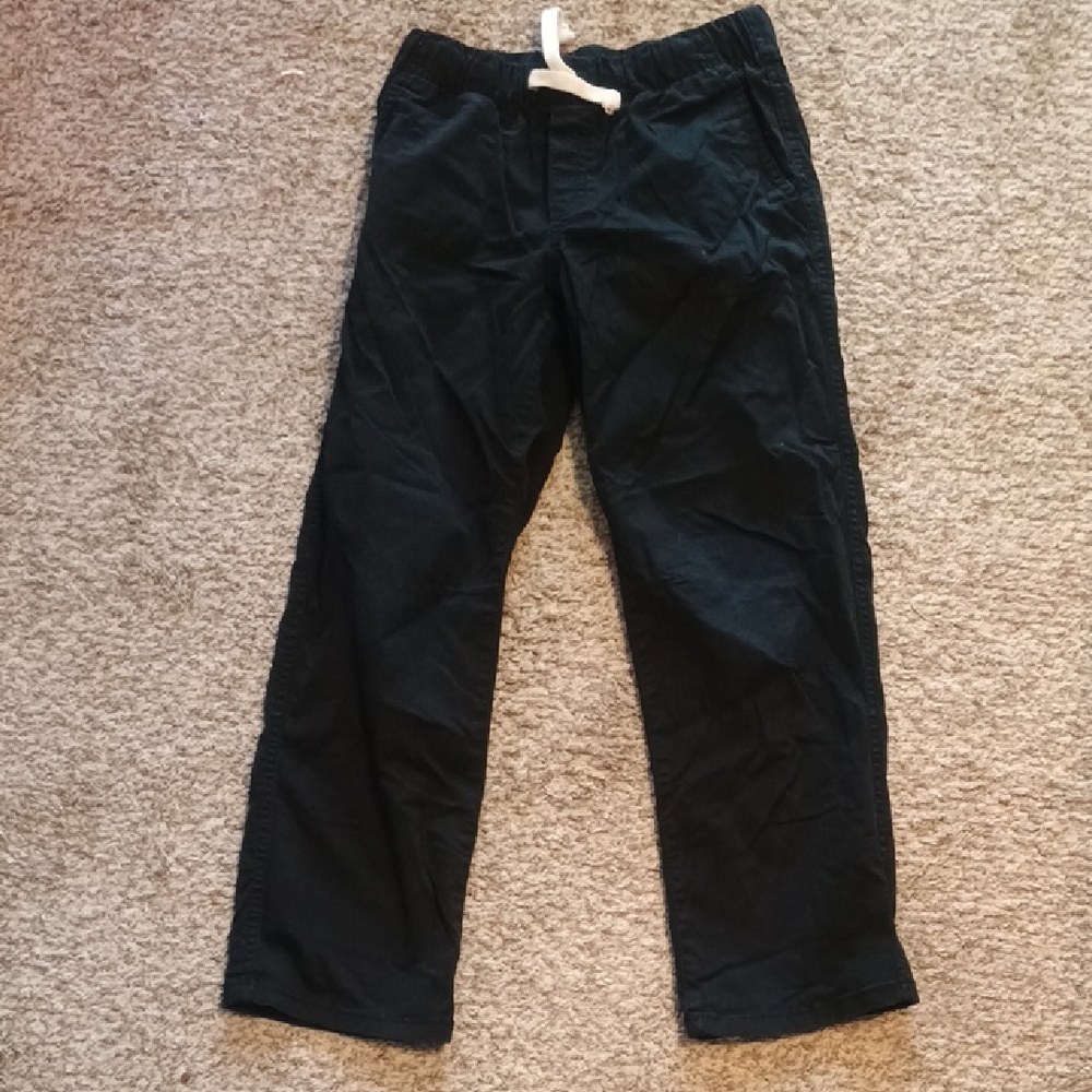 Kids Black Drawstring Pants